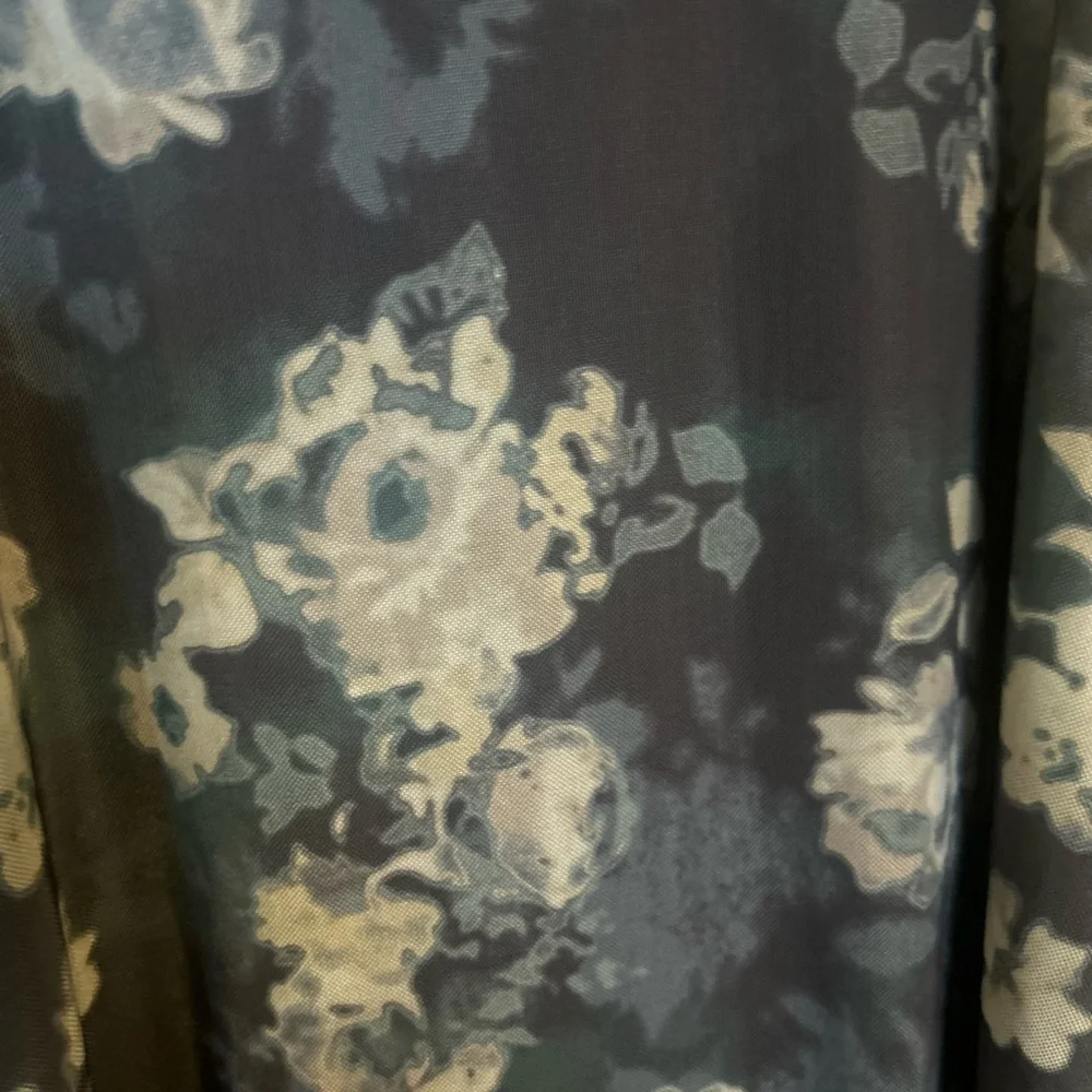 Stitch & Pine Medium Floral Blue Dress Y2K Vibes